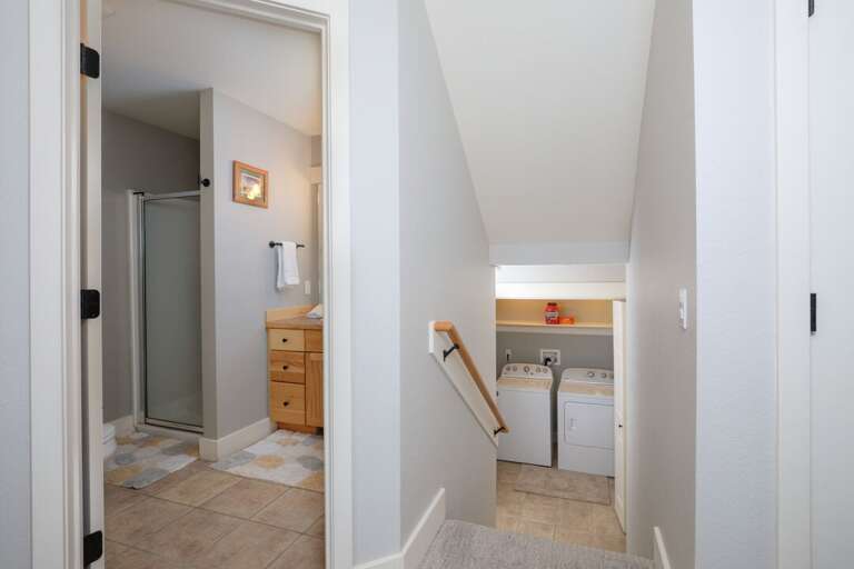 Bathroom & Laundry | Lower Level