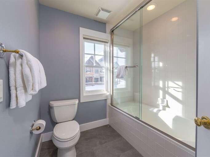 Take a hot shower or bath after a fun day | Upper Level