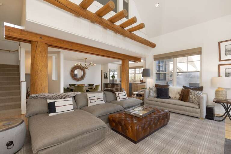 Open Living & Dining Room | Main Level