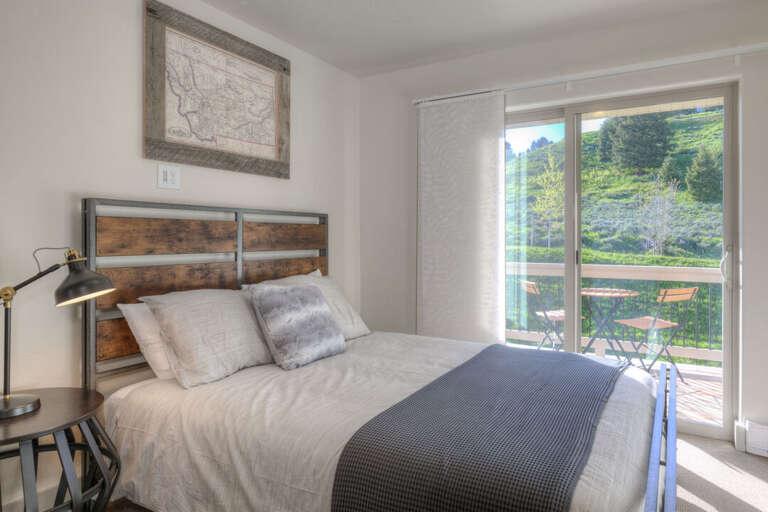 Step out onto the balcony with your morning coffee | Upper Level