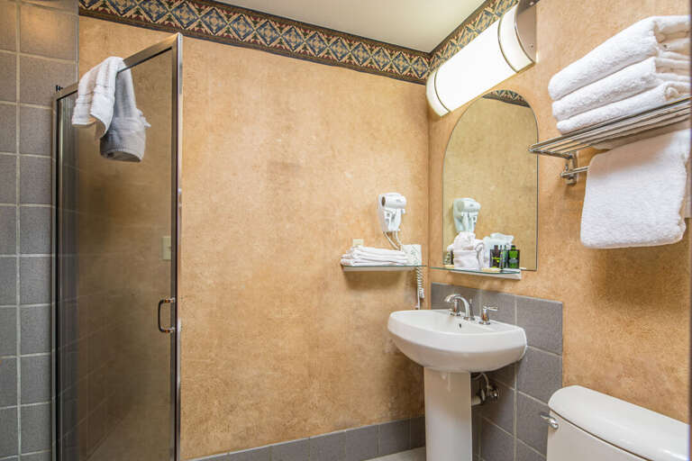 Enjoy a hot shower | Main Level Enjoy a hot shower | Main Level