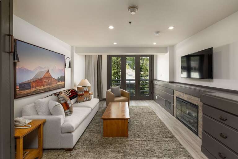 Cozy in front of the fireplace | Main Level