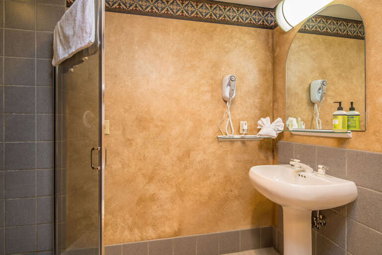 Take a hot shower | Main Level