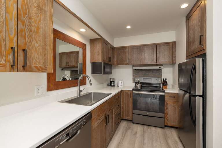 Ample counter space for meal prep | Main Level