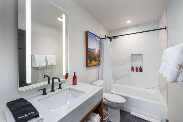Take a hot bath after a day of adventures | Main Level