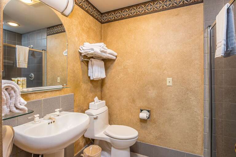 Take a hot shower after skiing | Bathroom 2