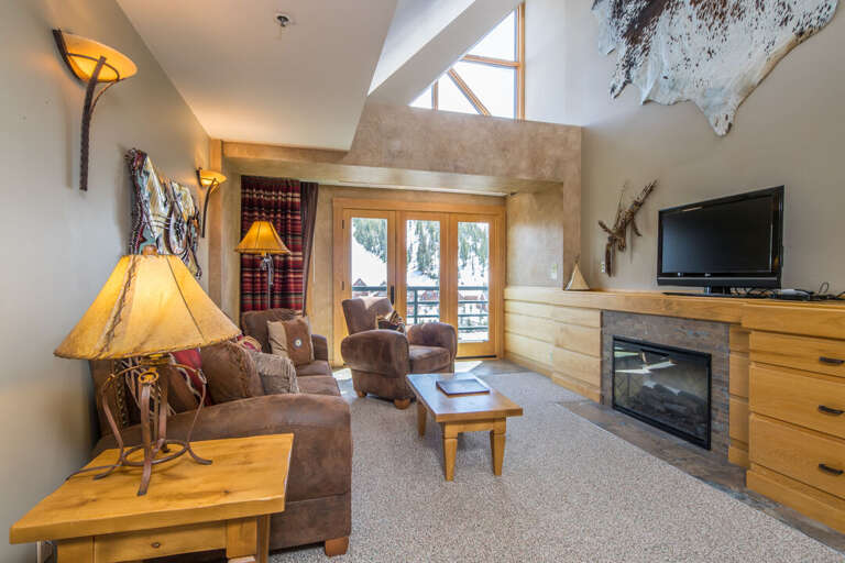 Cozy up by the fire and enjoy the views | Main Level Cozy up by the fire and enjoy the views | Main Level