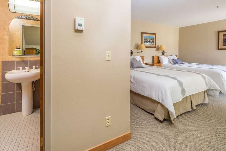 Convenient ensuite bathroom | Upper Level