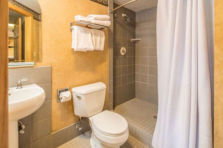 Take a hot shower | Main Level