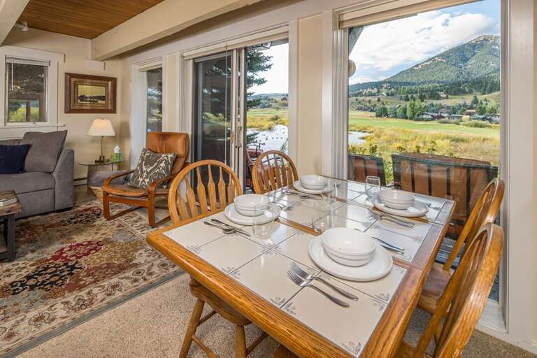 Enjoy Dinner With a View | Main Level Enjoy Dinner With a View | Main Level