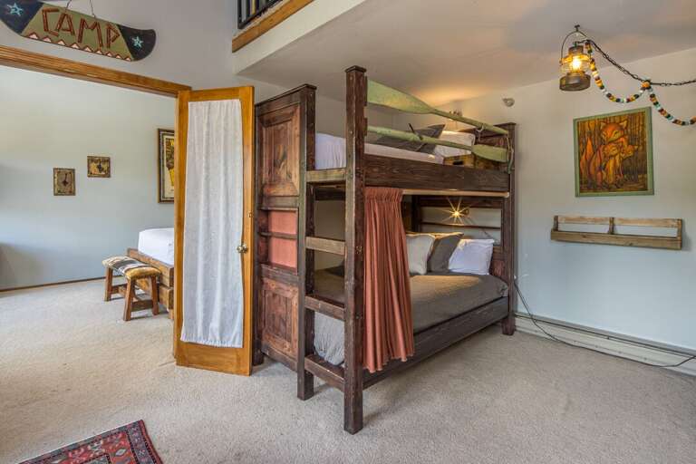 Kids love the bunk room | Upper Level