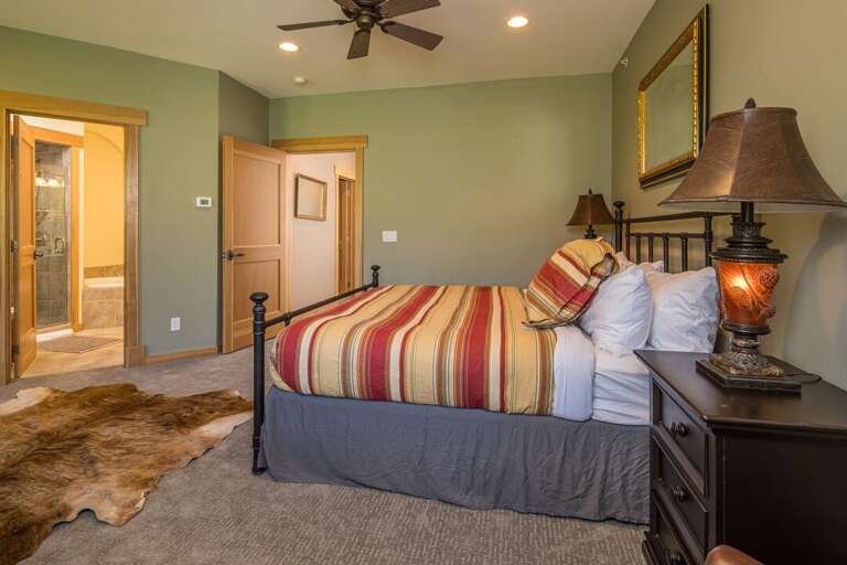 Get cozy in bed and relax | Upper Level