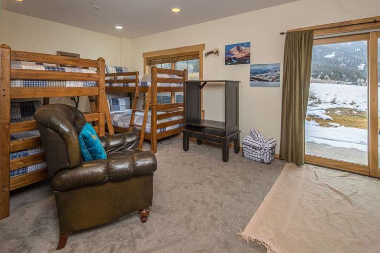 Two twin-size bunk beds | Lower Level