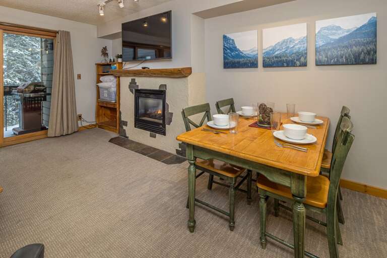 Cozy up by the fire | Main Level