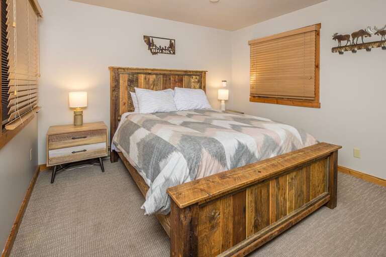 Queen-sized Bed | Main Level