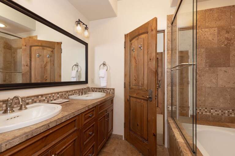 Double vanities are perfect for couples | Lower Level