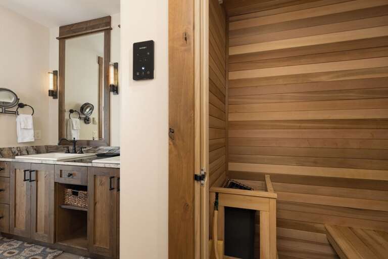 Bathroom 3 | Lower Level | Sauna