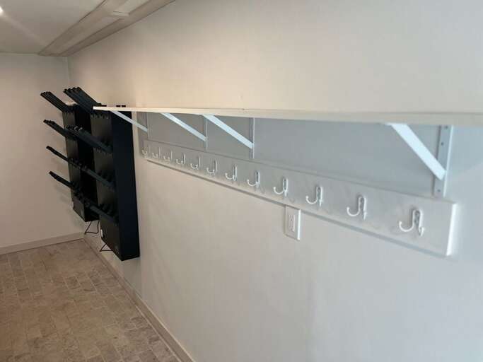 Boot Dryers and Ski Storage | Lower Level