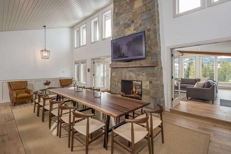 Enjoy the Fireplace on a Cozy Winter Day | Main Level