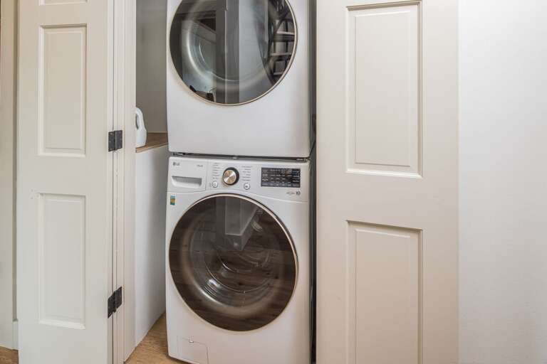Two washer/dyer sets providing one on each wings of the house | Upper Level