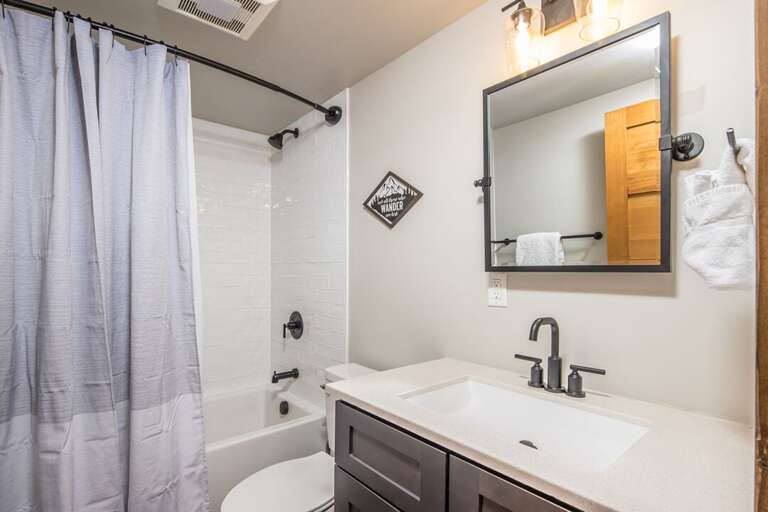 Take a bath or shower | Lower Level