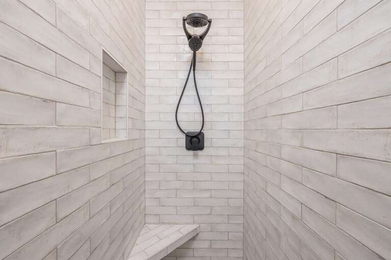 Take a luxurious shower | Main Level