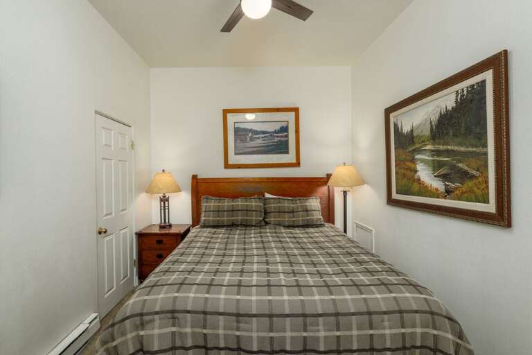 Cozy up in bed | King-Sized Bed | Main Level