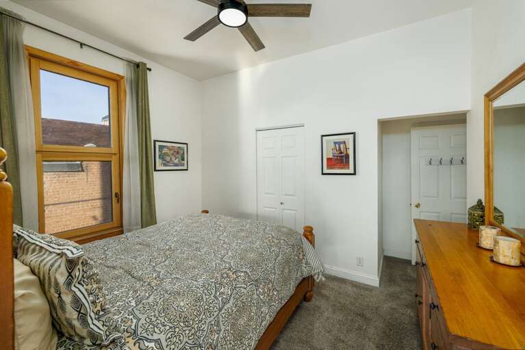 Queen-Sized Bedroom | Main Level