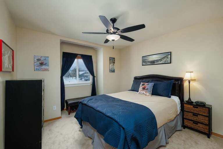 Third bedroom on the upper level, they all have a great view.