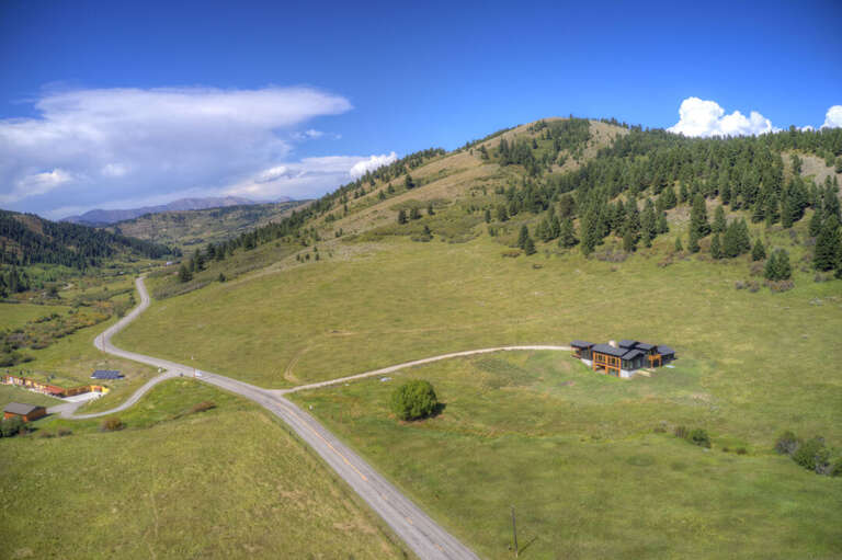 Nestled in the mountains Nestled in the mountains