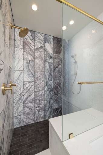 Walk in shower Walk in shower