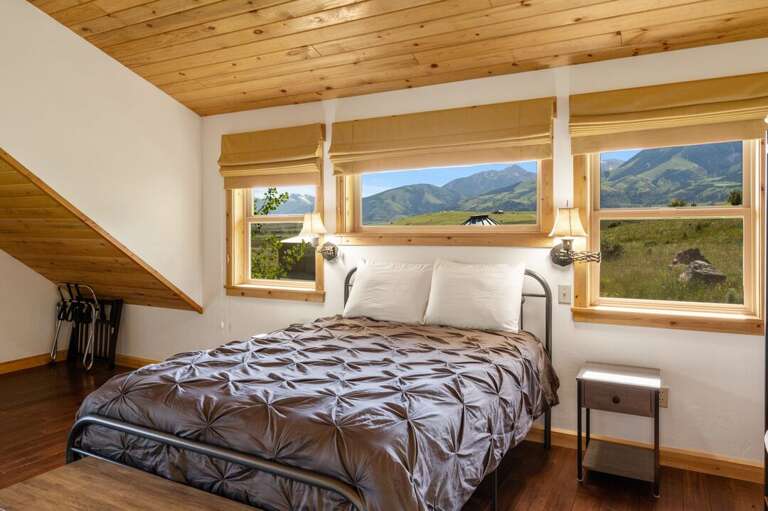 The beautiful mountain right outside the windows | Guest Suite | Upper Level The beautiful mountain right outside the windows | Guest Suite | Upper Level