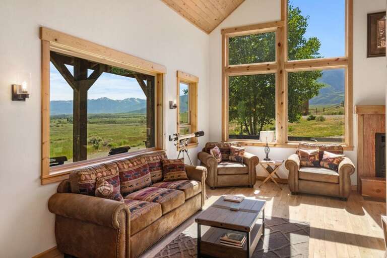 Claim your spot with different couch options | Main Level