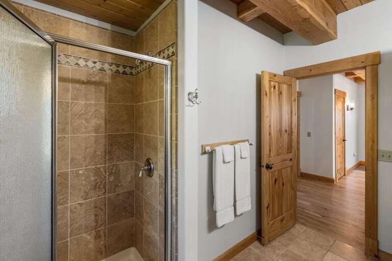 Enjoy a hot shower | Main Level