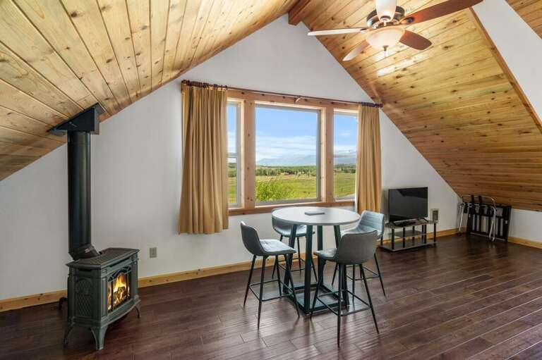 The Perfect Fireplace for a cozy room | Guest Suite | Upper Level The Perfect Fireplace for a cozy room | Guest Suite | Upper Level