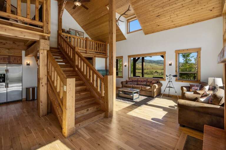 Stairs up to the loft | Main Level