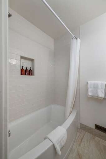 Have a hot shower | Main Level