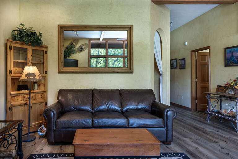 Relax on the couch | Queen Sleeper Sofa | Main Level