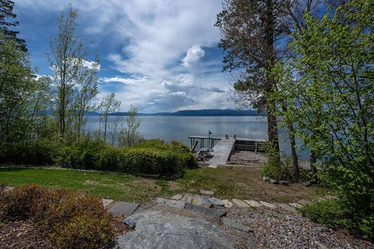 This home offers a private boat dock!