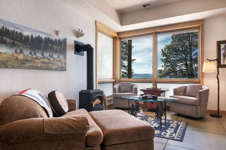 Relax and enjoy the views | Lower Level