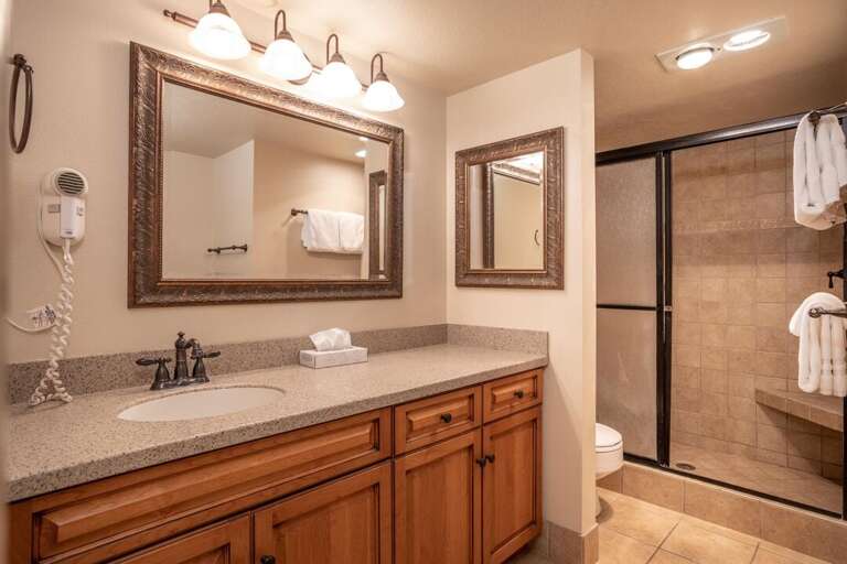 Take a hot shower | Main Level