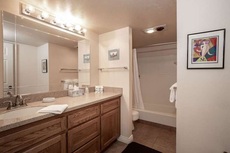 Ample counter space to get ready for the day | Main Level