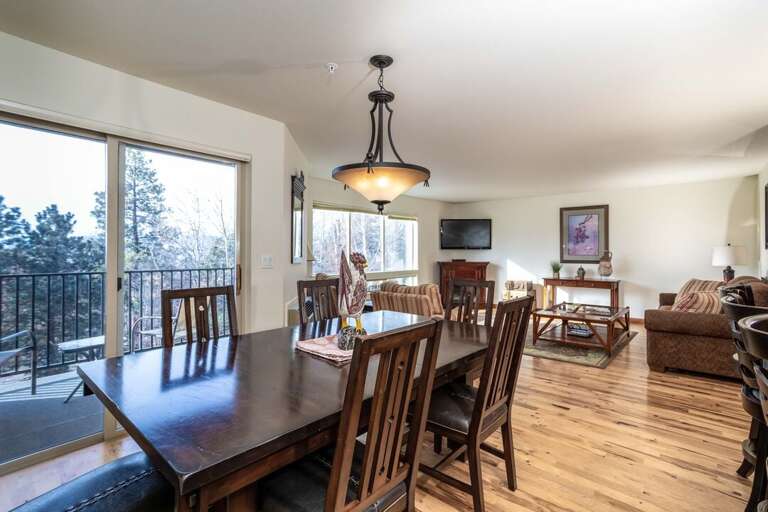 Gather round the dining table for dinner | Main Level