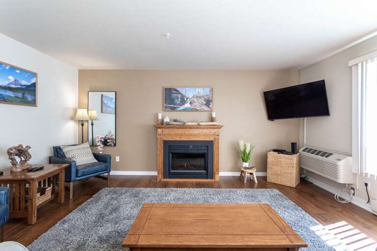 Cozy up by the fire | Main Level