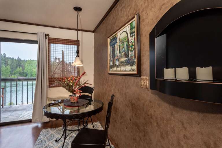 Every detail was well-thought out in this this villa inspired studio.