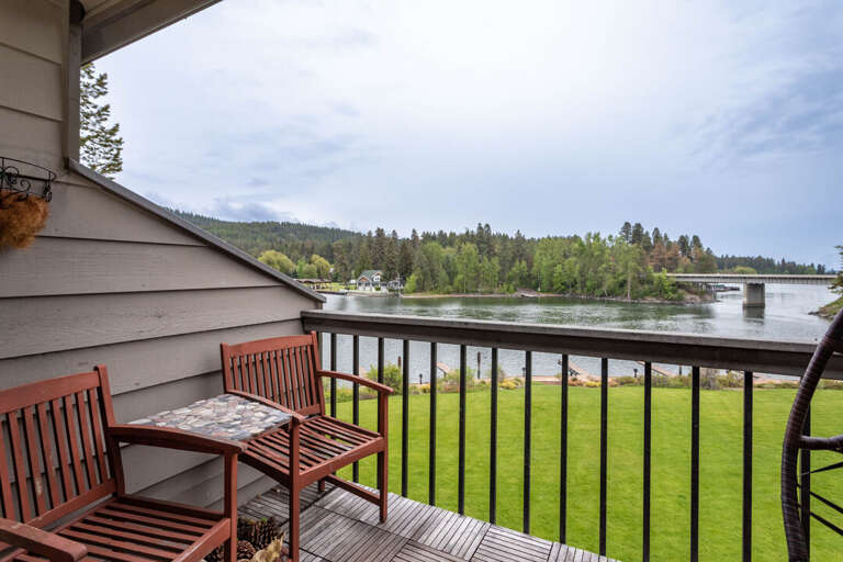 The views of Bigfork Bay are absolutely stunning!