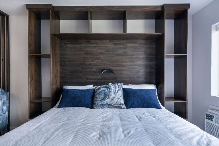 Perfect place to read your favorite book |  King-sized bed |Main Level