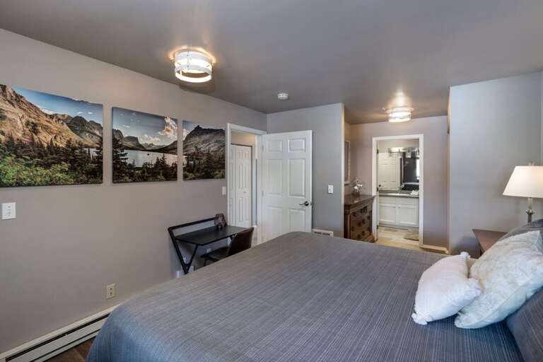 Get a good night's rest | King-Sized Bed | Main Level