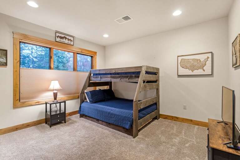 Kids love the bunk beds | Twin over double beds | Main Level