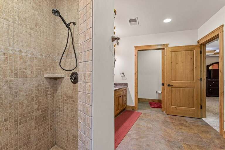 Or a luxurious shower | Main Level